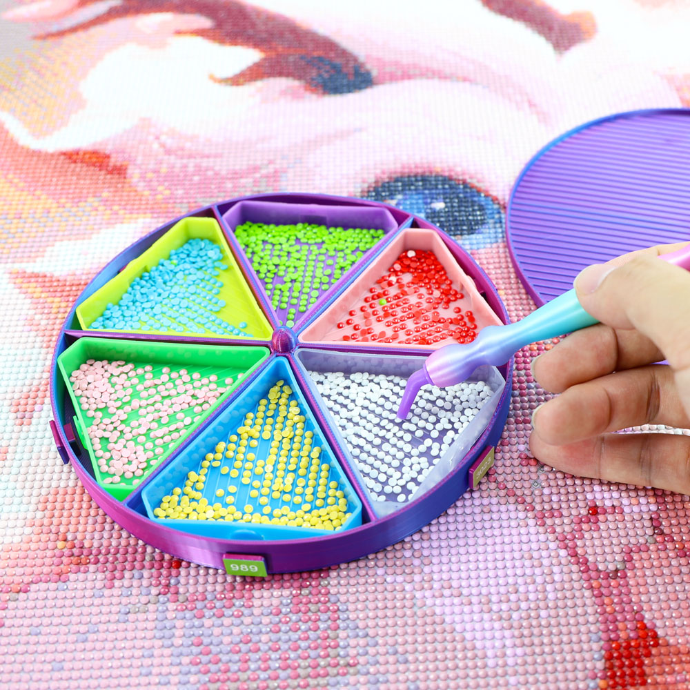 Drawing Tablet Pen Accessories - Rotation Beads Tray Organizer Diamond Painting