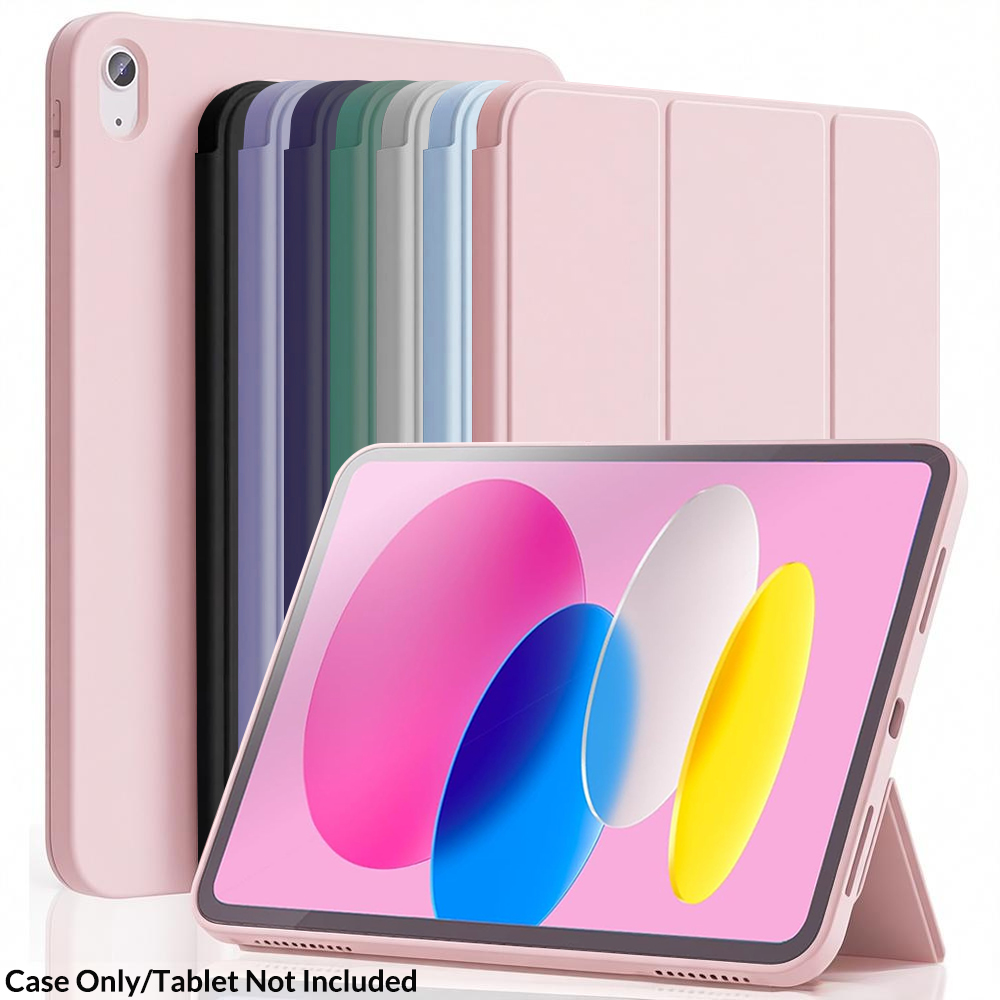 Ipad Cover Folio - soft TPU Back Case for iPad
