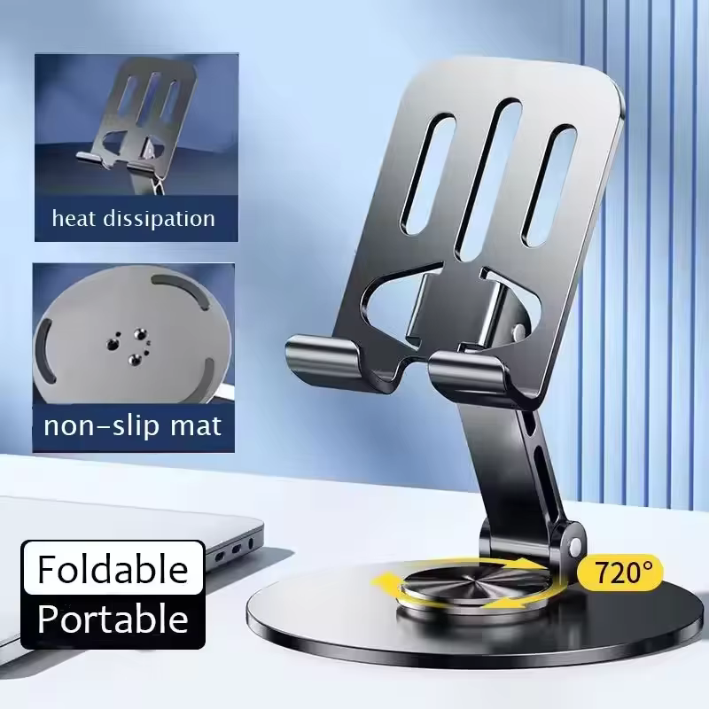 Tablet Phone Accessories - 720° Rotate Aluminum Alloy Portable Tablet