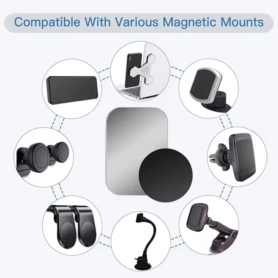 5/10pcs Magnetic Metal Plate D - Tablet Phone Accessories recension och pris