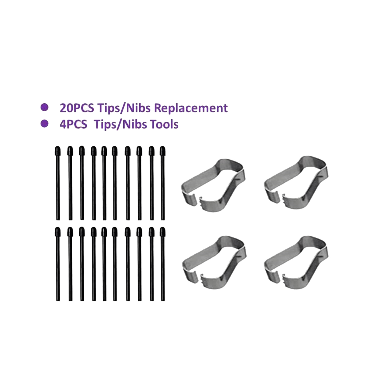 (20 Pack) Marker Pen Tips/Nibs - Stylus Replacement Tip recension och pris