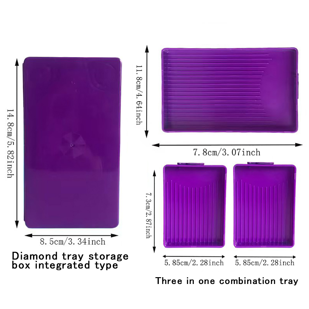 Diamond Painting Tray with Lid - Drawing Tablet Pen Accessories recension och pris