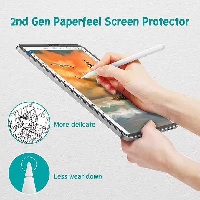 2Pcs Paper-Feel Screen Protect - Paper Feel Screen Film recension och pris
