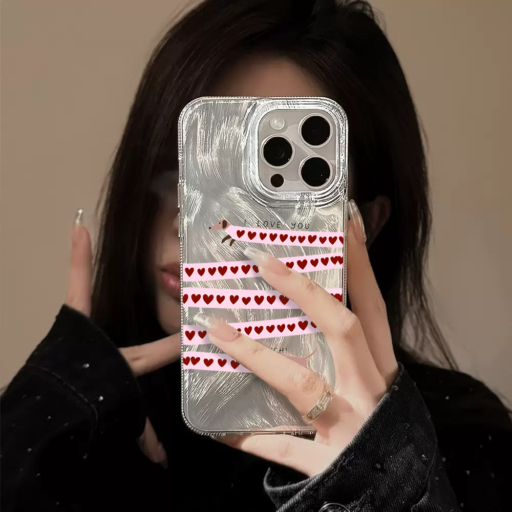 Cute Dachshund Silk Texture Ph - Samsung Galaxy A55 recension och pris