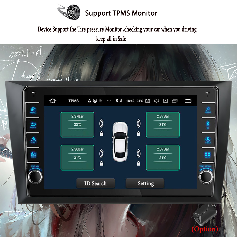8G+128G Android 14 For Volkswa - Tablet Danish Mobile & Accessories Faisalabad recension och pris