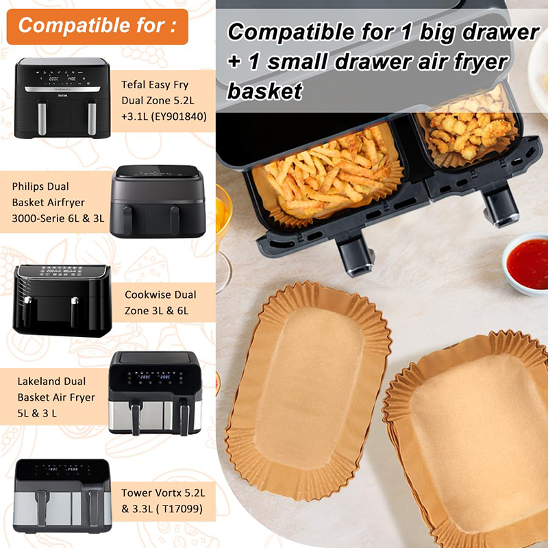 Rectangle Air Fryer Paper Line - Hotwav Tablet Accessories recension och pris