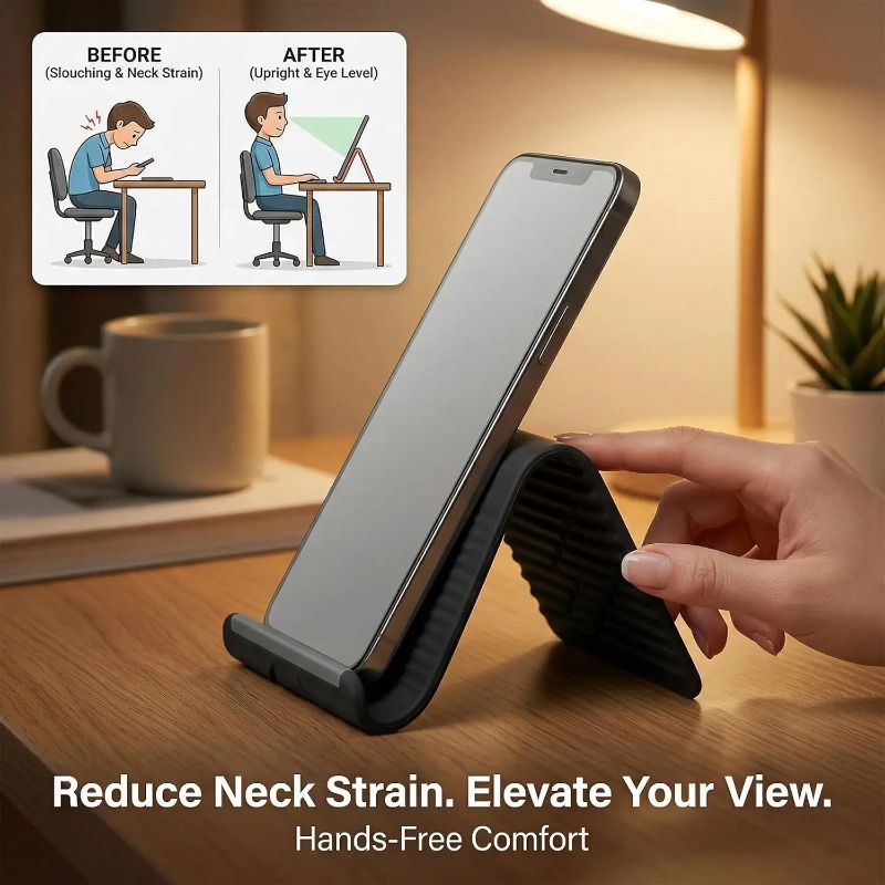 Flexible Foldable Silicone Pho - Tablet Phone Accessories recension och pris