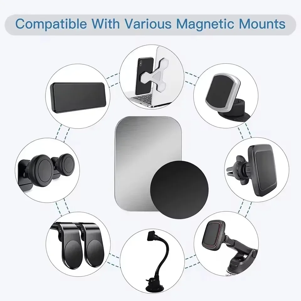 5/10pcs Magnetic Metal Plate D - Tablet Phone Accessories recension och pris