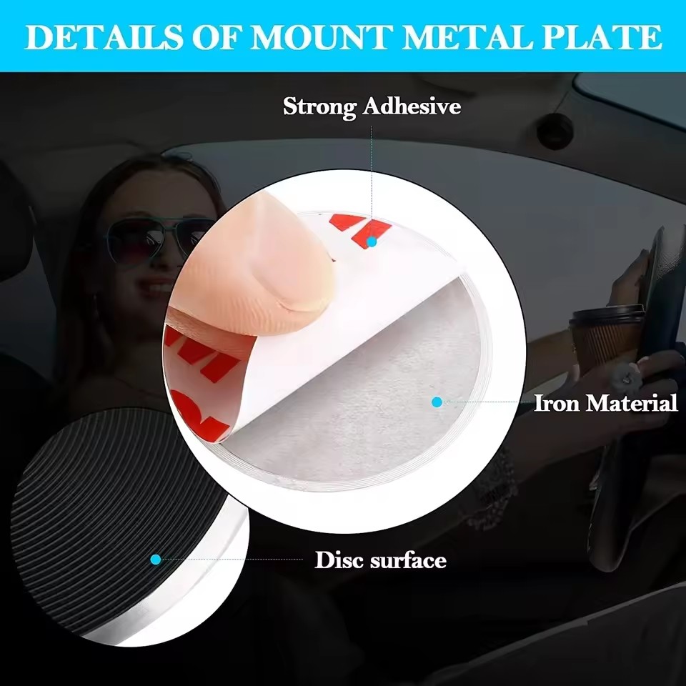 Thin Metal Plate Disk For Magn - Tablet Phone Accessories recension och pris