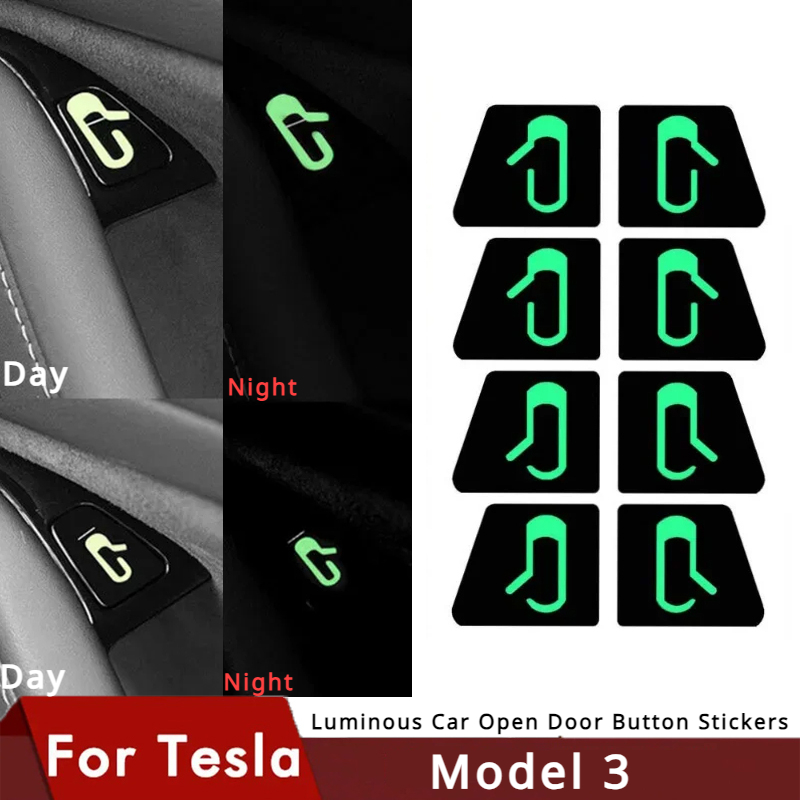 Luminous Car Open Door Button  - Tesla Tablet Accessories recension och pris