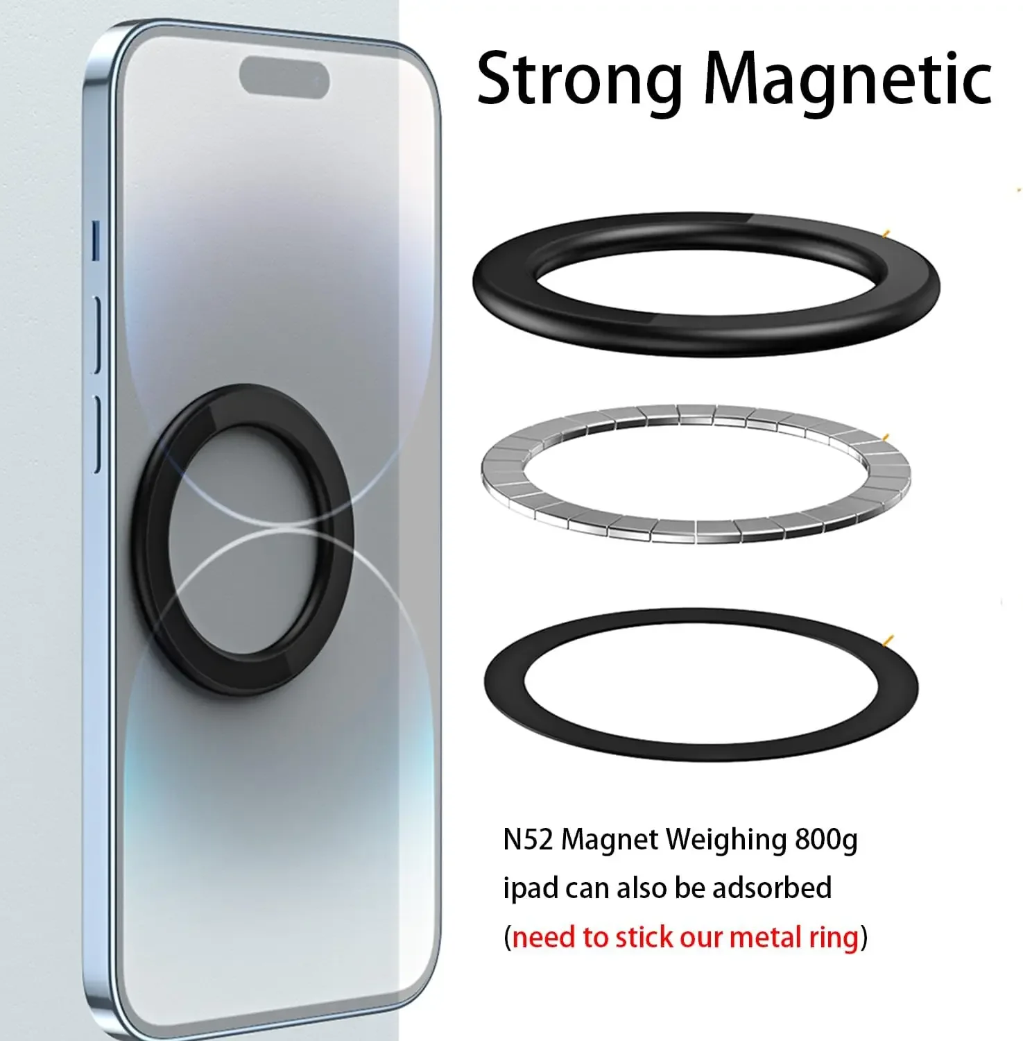 For MagSafe Magnetic Ring Hold - Tablet Phone Accessories recension och pris