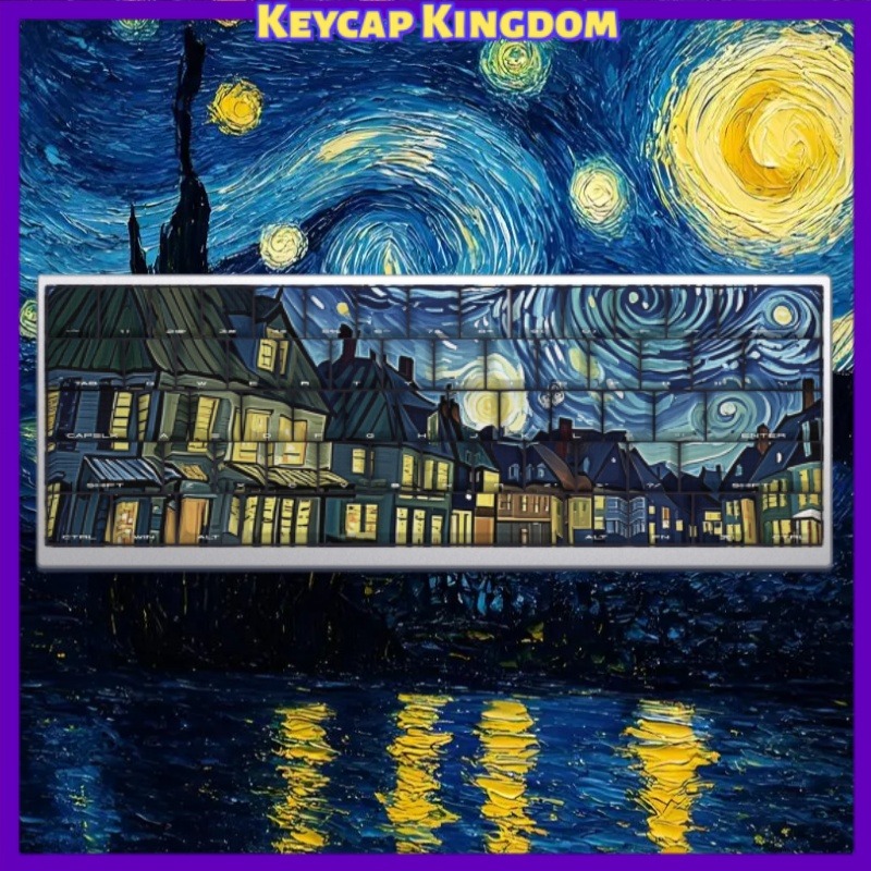 Van Gogh Starry Sky Theme Keyc - Tablet Gaming Accessories recension och pris