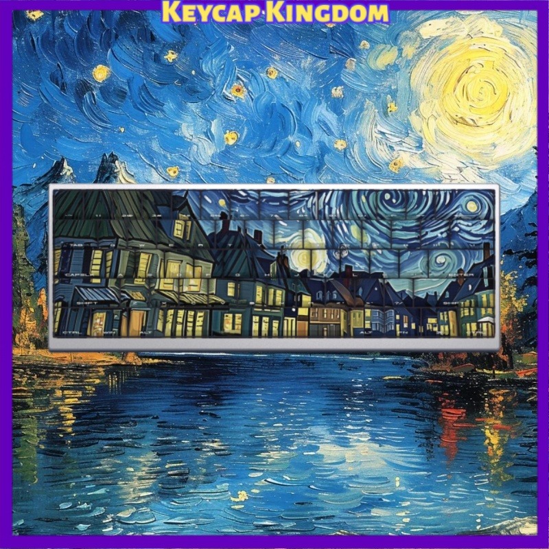 Van Gogh Starry Sky Theme Keyc - Tablet Gaming Accessories recension och pris