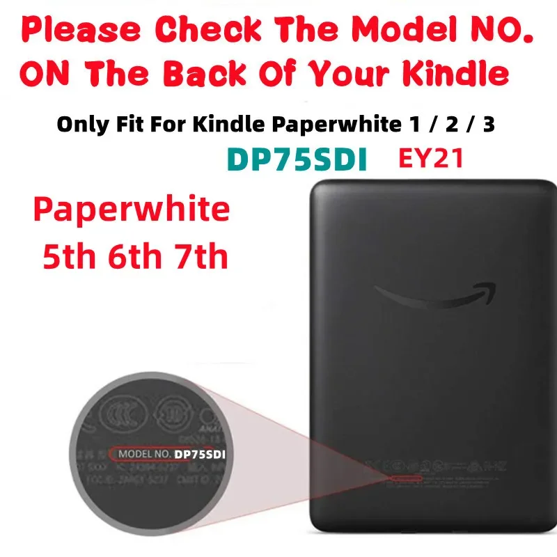 Cute Print Magnatic Case for K - Kindle Tablet Accessories recension och pris