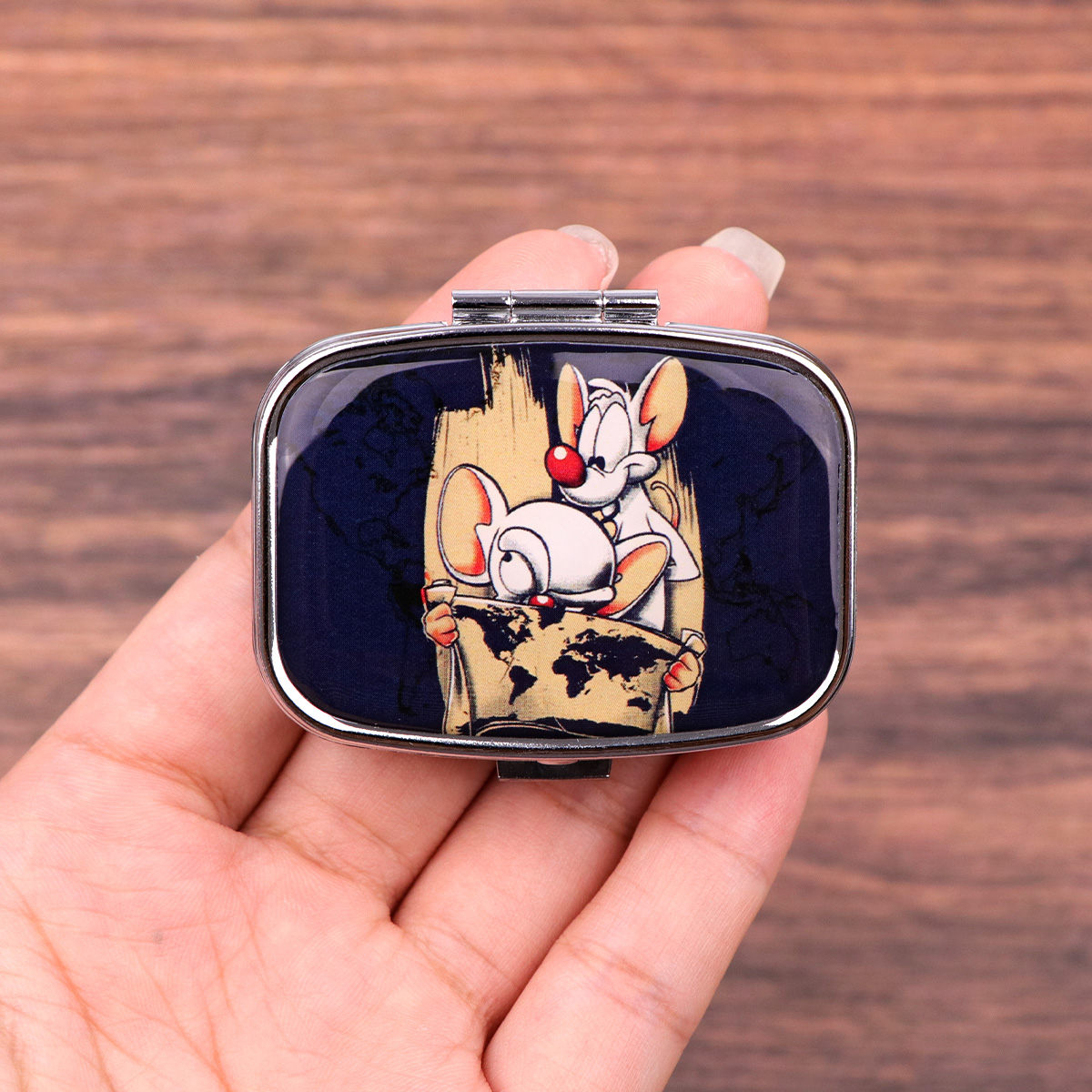 Cute Mouse Cartoon Travel Pill - Tablet Accessories Case recension och pris