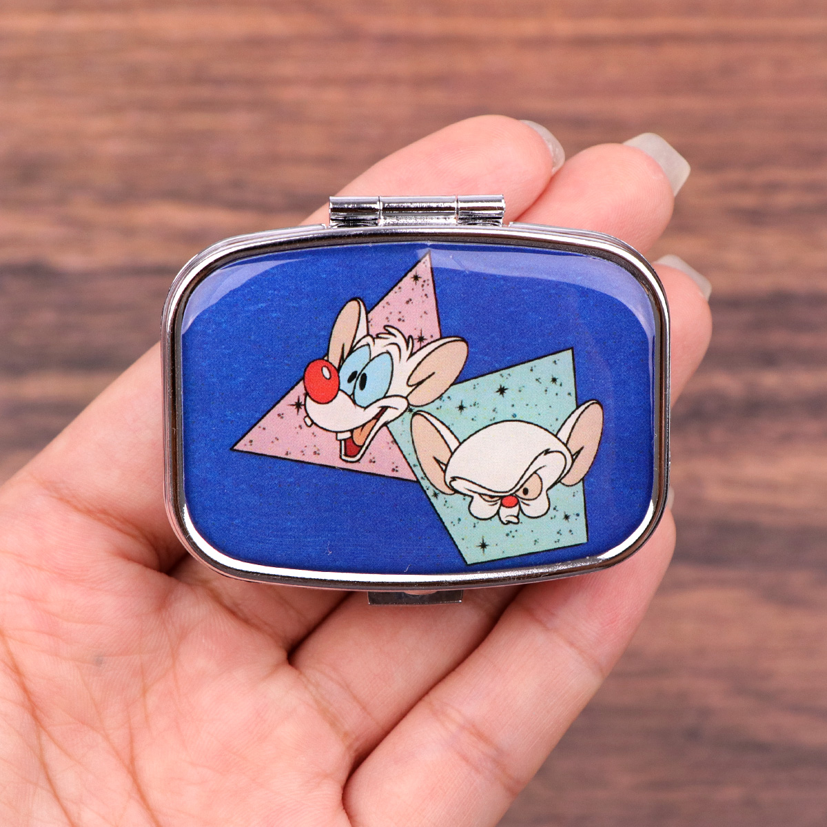 Cute Mouse Cartoon Travel Pill - Tablet Accessories Case recension och pris