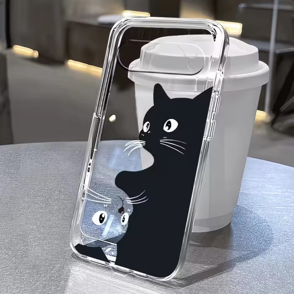 Hot Kawaii Cartoon Black Cat P - Google Pixel 8A recension och pris