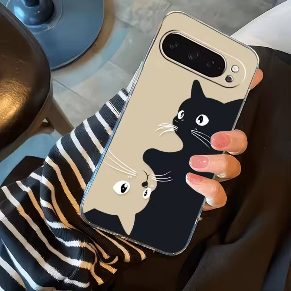 Hot Kawaii Cartoon Black Cat P - Google Pixel 8A recension och pris