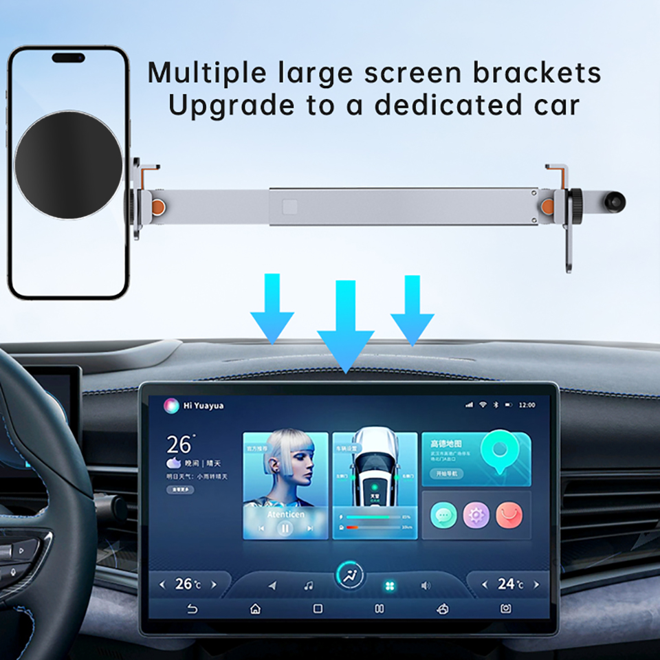 Dual Magsafe Car Screen Phone  - Tesla Tablet Accessories recension och pris