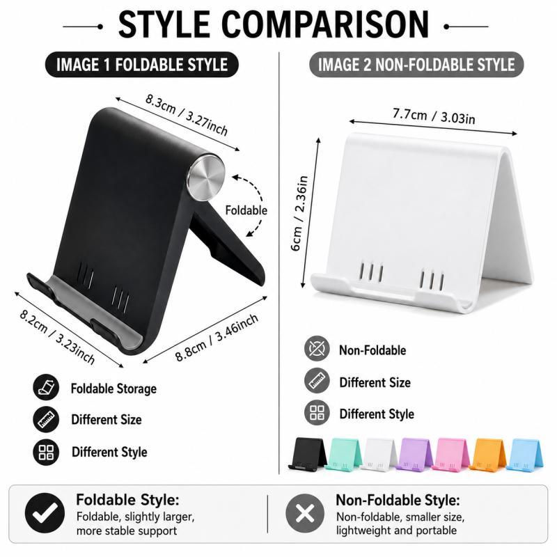 2pcs Foldable Phone Stand, 8 C - Tablet Phone Accessories recension och pris