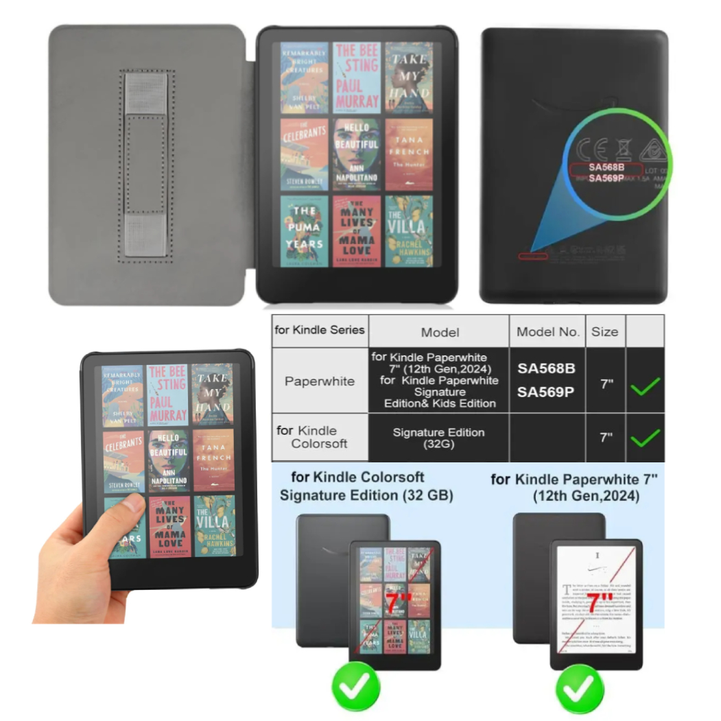 For Kindle Paperwhite 12th Gen - Kindle Tablet Accessories recension och pris