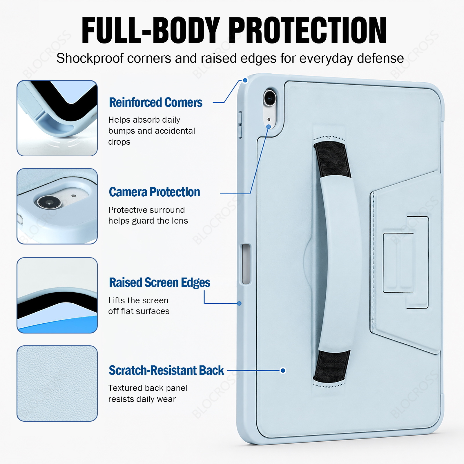 Wrist Band Stand Cover For iPa - Ipad Cover Folio recension och pris