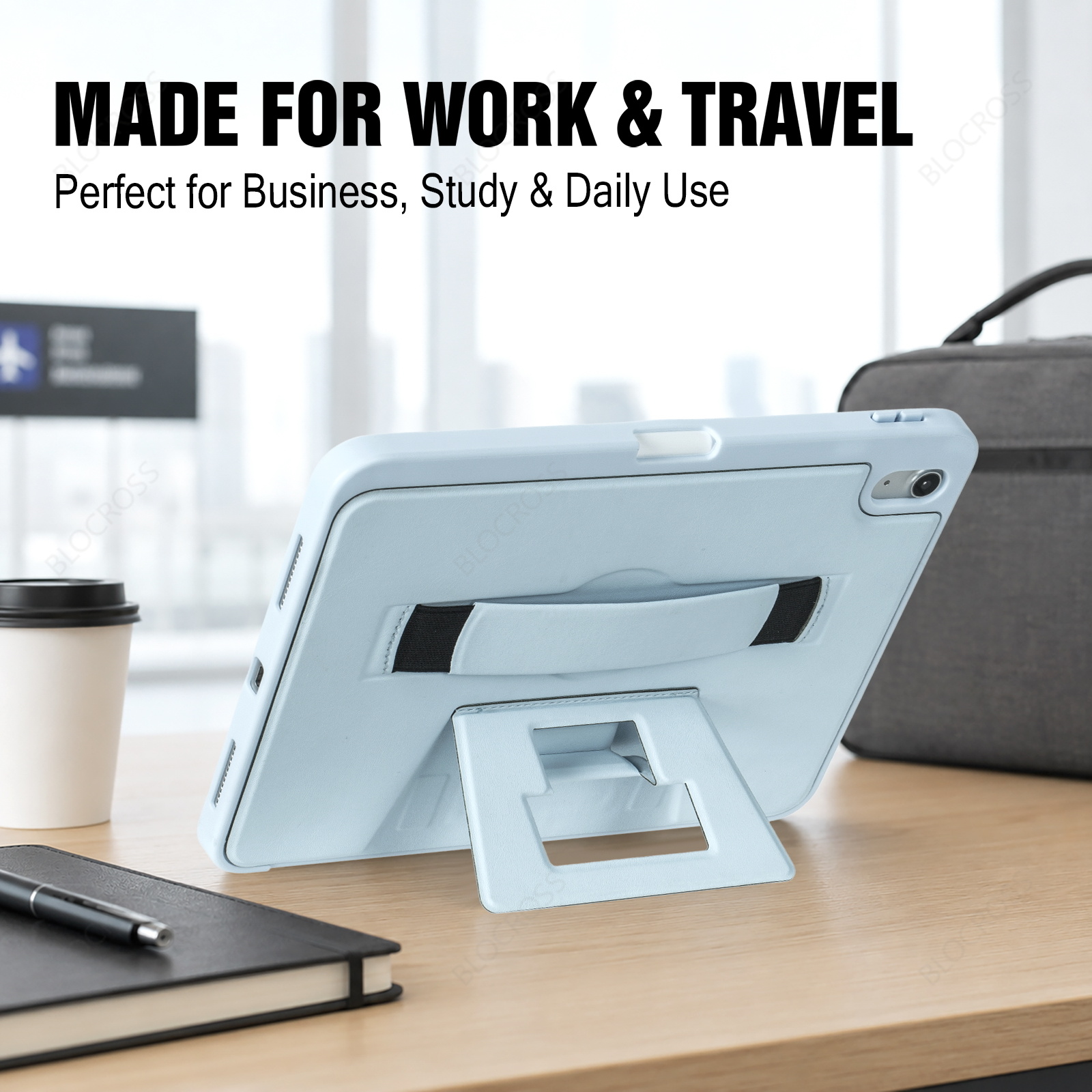 Wrist Band Stand Cover For iPa - Ipad Cover Folio recension och pris