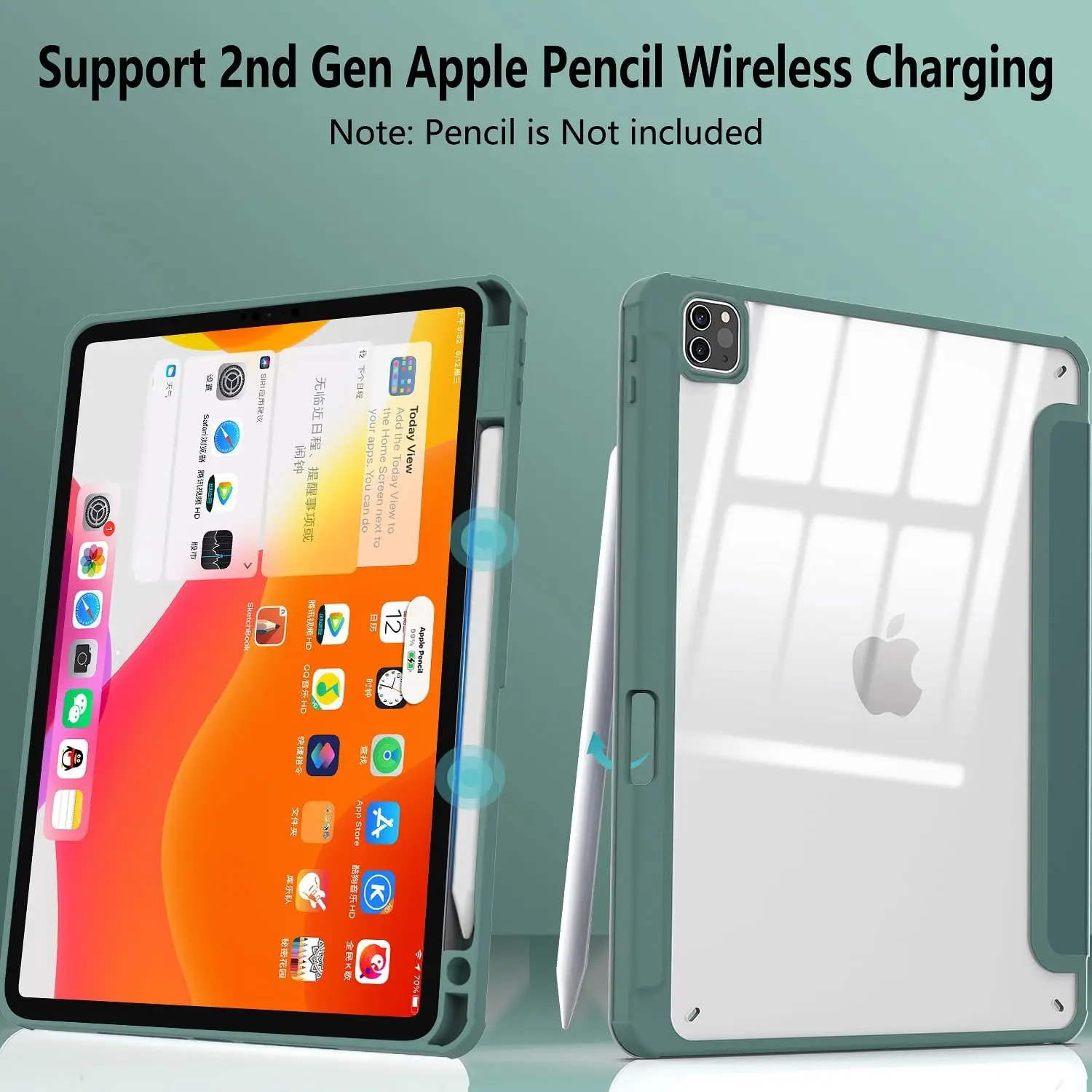With Pencil Holder Case For Ip - Ipad Cover Folio recension och pris