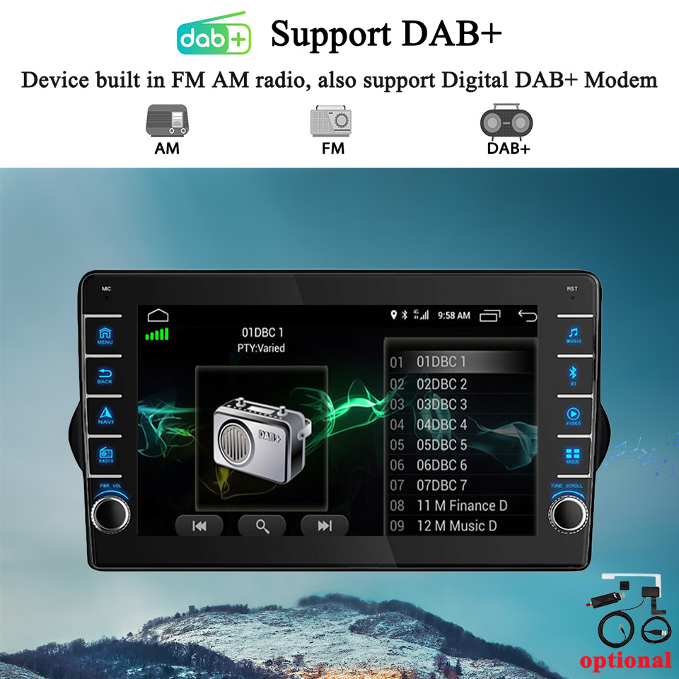 8G 128G Android 14 Carplay Aut - Tablet Danish Mobile & Accessories Faisalabad recension och pris