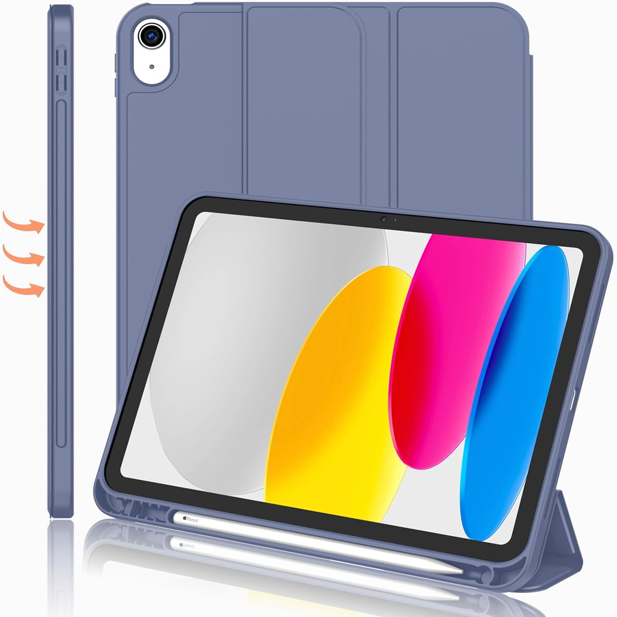 With Pencil Holder Funda for I - Ipad Cover Folio recension och pris