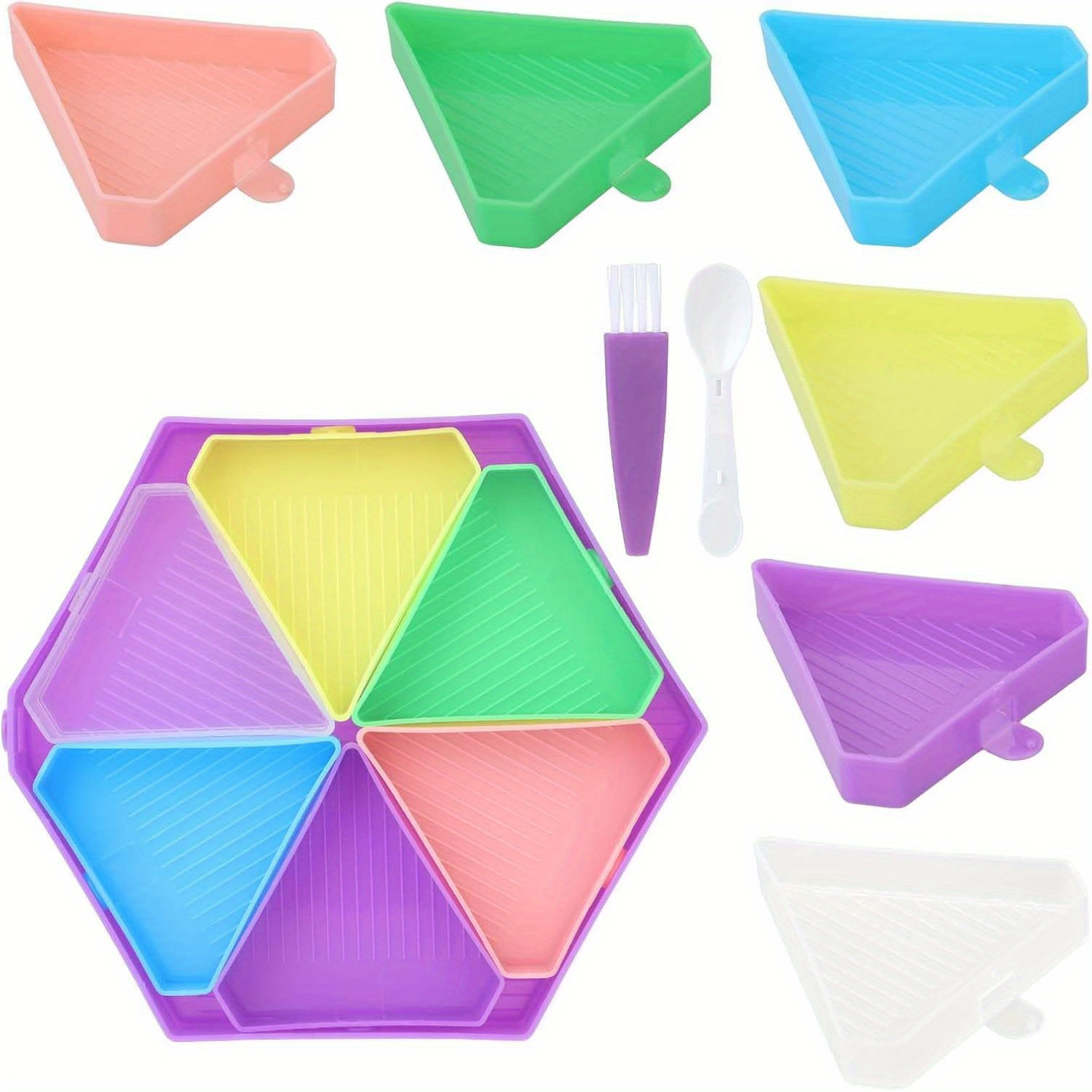 9PCS New Diamond Painting Tray - Drawing Tablet Pen Accessories recension och pris