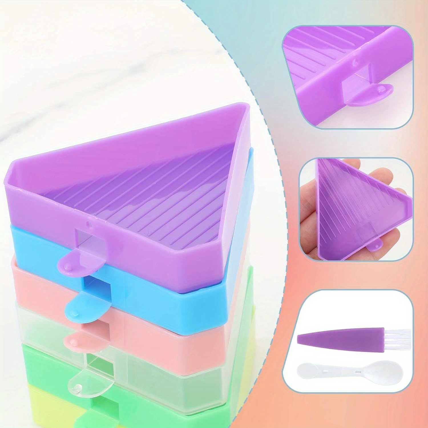 9PCS New Diamond Painting Tray - Drawing Tablet Pen Accessories recension och pris