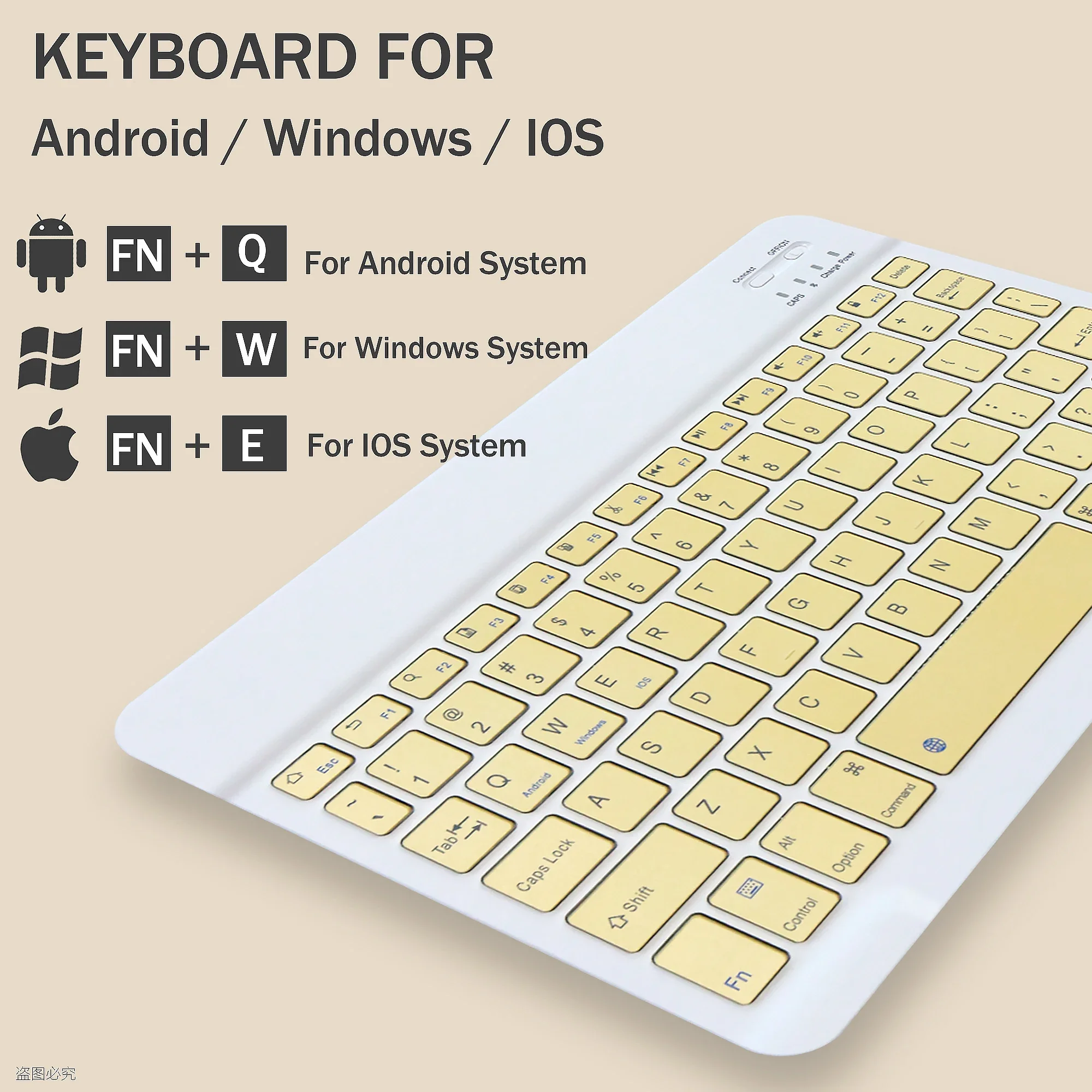 Colorful Candy Bluetooth Keybo - Ipad Cover Folio recension och pris