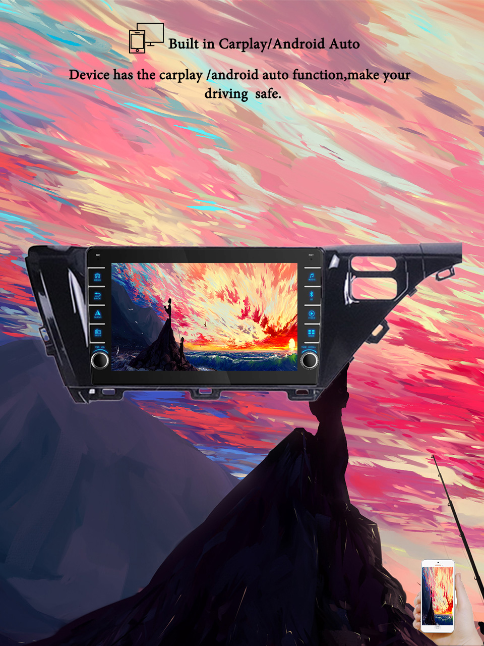 8G+128G Android 14 For Toyota  - Tablet Danish Mobile & Accessories Faisalabad recension och pris