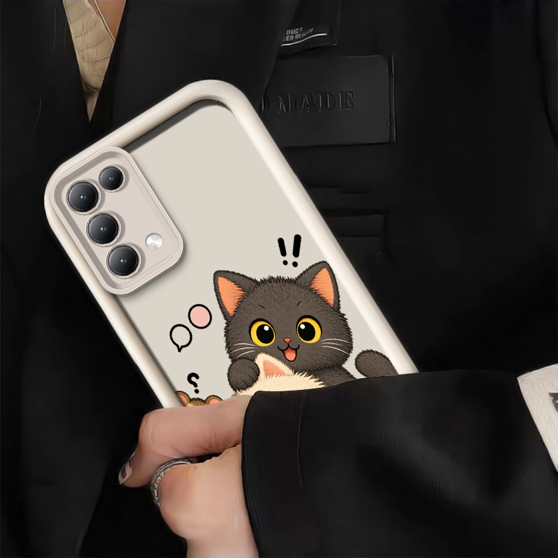 Stacking Cat Phone Case For OP - Realme Note 50 recension och pris
