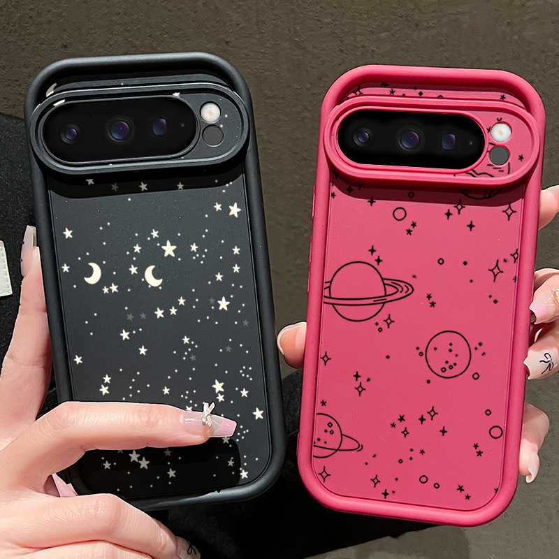 Shining Star Moon Pattern Phon - Google Pixel 8A recension och pris