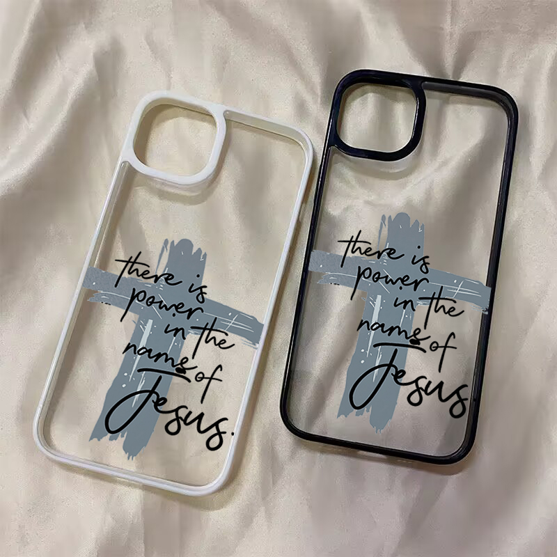 Religious Jesus Cross Clear Ca - Samsung Galaxy A55 recension och pris