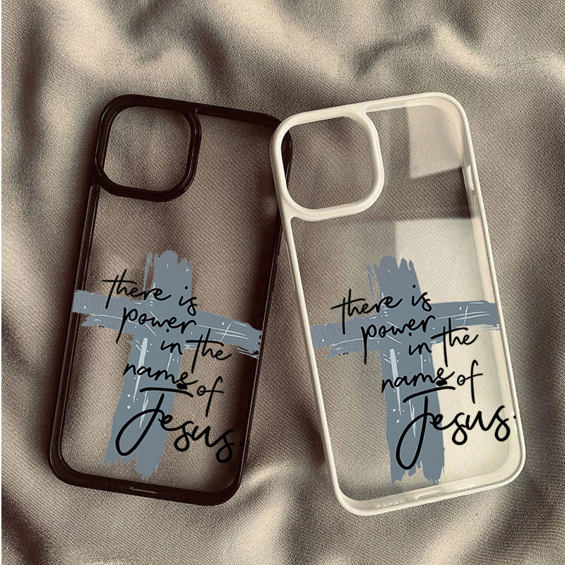 Religious Jesus Cross Clear Ca - Samsung Galaxy A55 recension och pris