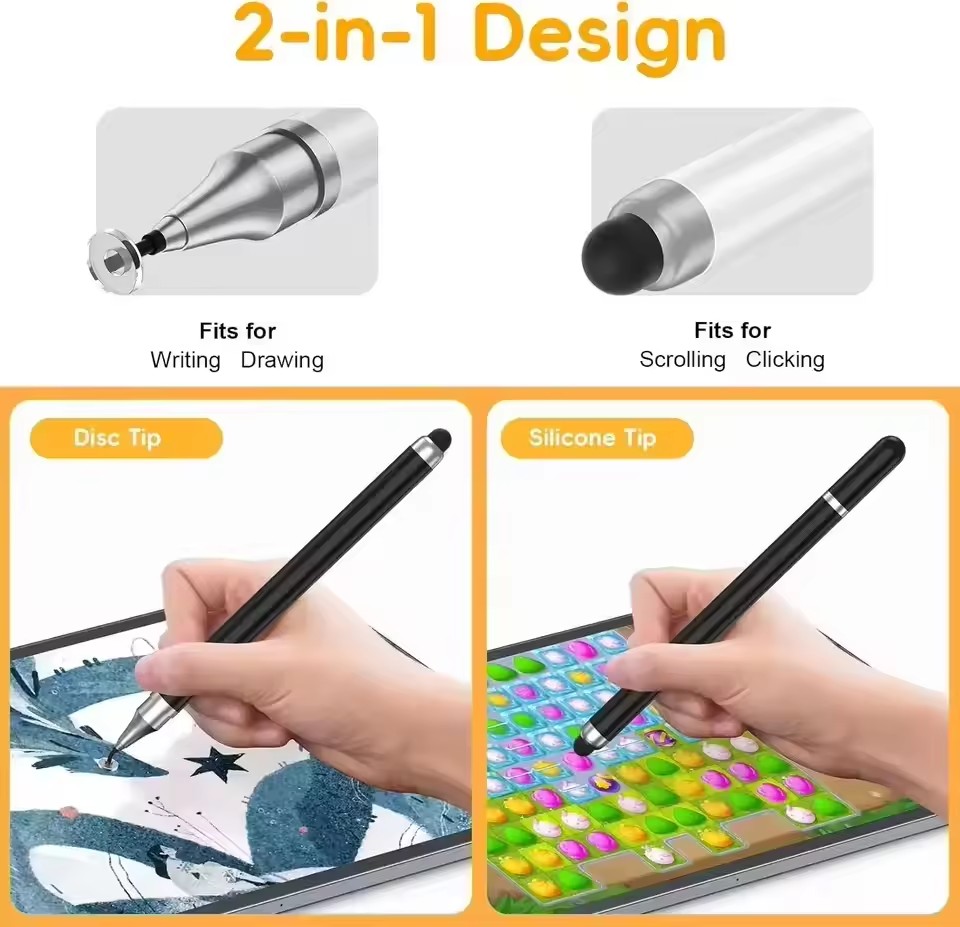 2 in 1 Universal Stylus Pen Fo - Tablet Phone Accessories recension och pris